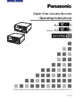 Preview for 1 page of Panasonic VQT9958 Operating Instructions Manual