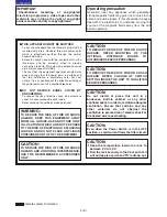 Preview for 3 page of Panasonic VQT9958 Operating Instructions Manual