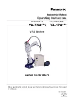 Panasonic VR2 Series Operating Instructions Manual preview