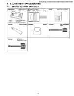 Preview for 73 page of Panasonic VV-1302 Service Manual