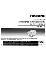 Предварительный просмотр 1 страницы Panasonic VW-CLT1 Owner'S Manual