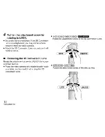 Предварительный просмотр 12 страницы Panasonic VW-CLT1 Owner'S Manual