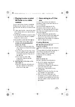 Preview for 13 page of Panasonic VWBN2 - PORTABLE DVD BURNER Operating Instructions Manual