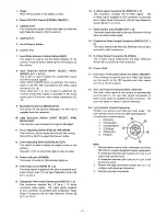 Preview for 5 page of Panasonic WE160 - VIDEO IMAGER Operating Instructions Manual