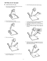 Preview for 6 page of Panasonic WE160 - VIDEO IMAGER Operating Instructions Manual