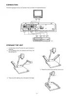 Preview for 8 page of Panasonic WE160 - VIDEO IMAGER Operating Instructions Manual