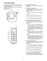 Preview for 10 page of Panasonic WE160 - VIDEO IMAGER Operating Instructions Manual