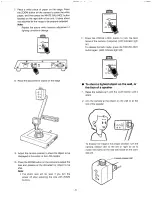 Preview for 11 page of Panasonic WEMV180A - VIDEO IMAGER Operating Instructions Manual