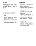 Preview for 3 page of Panasonic WGAV120 - VIDEO TRANSMISSION Operating Instructions Manual