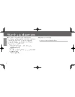 Предварительный просмотр 4 страницы Panasonic WH-0M1201A Operating Instructions Manual