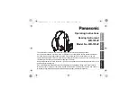 Panasonic WH-103JZ Operating Instructions Manual предпросмотр