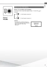 Preview for 5 page of Panasonic WH-ADC0309H3E5 Quick Menu Manual