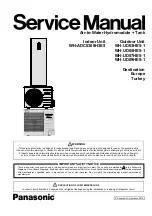 Preview for 1 page of Panasonic WH-ADC0309H3E5 Service Manual