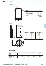 Preview for 83 page of Panasonic WH-ADC0309J3E5 Planning And Installation Manual