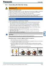 Preview for 175 page of Panasonic WH-ADC0309J3E5 Planning And Installation Manual