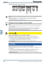 Preview for 184 page of Panasonic WH-ADC0309J3E5 Planning And Installation Manual