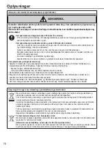 Preview for 76 page of Panasonic WH-ADC0309J3E5AN Operating Instructions Manual