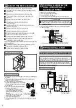 Предварительный просмотр 6 страницы Panasonic WH-ADC0309K3E5 Installation Manual