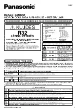 Предварительный просмотр 749 страницы Panasonic WH-ADC0309K3E5 Installation Manual