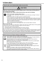 Предварительный просмотр 52 страницы Panasonic WH-ADC0912K6E5 Operating Instructions Manual