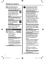 Предварительный просмотр 4 страницы Panasonic WH-ADC0916G9E8 Operating Instructions Manual