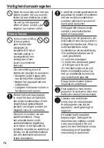 Preview for 74 page of Panasonic WH-MDC05F3E5 Operating Instructions Manual