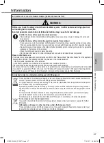 Preview for 27 page of Panasonic WH-MDC05H3E5 Operating Instructions Manual