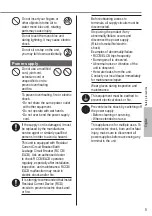 Предварительный просмотр 5 страницы Panasonic WH-MDC05J3E5 Operating Instructions Manual