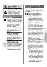 Предварительный просмотр 7 страницы Panasonic WH-MDC05J3E5 Operating Instructions Manual