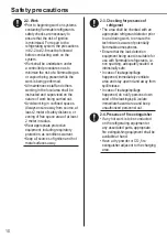 Предварительный просмотр 10 страницы Panasonic WH-MDC05J3E5 Operating Instructions Manual