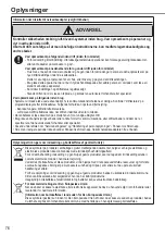 Предварительный просмотр 76 страницы Panasonic WH-MDC05J3E5 Operating Instructions Manual