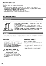 Предварительный просмотр 40 страницы Panasonic WH-MDC06G3E5 Operating Instructions Manual