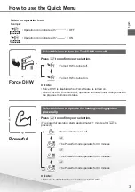 Preview for 3 page of Panasonic WH-MDC07J3E5 Quick Manual