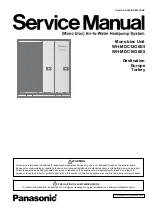 Preview for 1 page of Panasonic WH-MDC12G6E5 Service Manual