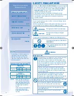 Предварительный просмотр 2 страницы Panasonic WH-MDF06D3E5 Operating Instructions Manual