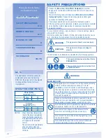 Предварительный просмотр 2 страницы Panasonic WH-MDF09C3E8 Operating Instructions Manual