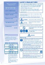 Предварительный просмотр 2 страницы Panasonic WH-MDF14C6E5 Operating Instructions Manual