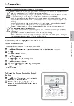 Предварительный просмотр 15 страницы Panasonic WH-MHF09G3E5 Operating Instructions Manual