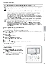 Предварительный просмотр 29 страницы Panasonic WH-MHF09G3E5 Operating Instructions Manual