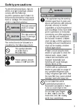 Preview for 3 page of Panasonic WH-MHF09G3E8 Operating Instructions Manual