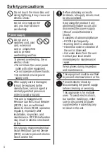 Preview for 4 page of Panasonic WH-MHF09G3E8 Operating Instructions Manual