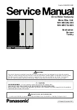 Panasonic WH-MXC09J3E5 Service Manual предпросмотр