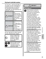 Preview for 45 page of Panasonic WH-MXC12G9E8 Operating Instructions Manual