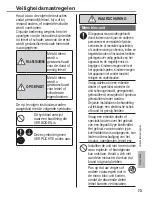 Preview for 73 page of Panasonic WH-MXC12G9E8 Operating Instructions Manual