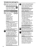 Preview for 74 page of Panasonic WH-MXC12G9E8 Operating Instructions Manual