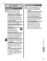 Preview for 75 page of Panasonic WH-MXC12G9E8 Operating Instructions Manual