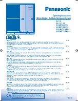 Panasonic WH-MXF09D3E8 Operating Instructions Manual preview