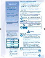 Предварительный просмотр 2 страницы Panasonic WH-MXF09D3E8 Operating Instructions Manual