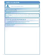 Предварительный просмотр 8 страницы Panasonic WH-SD24AE Operating Instructions Manual