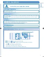 Предварительный просмотр 7 страницы Panasonic WH-SD24BE5 Operating Instructions Manual